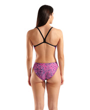 ARENA WOMENS SNAKESKIN SWIMSUIT CHALLENGE BACK