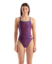 ARENA WOMENS SNAKESKIN SWIMSUIT CHALLENGE BACK