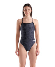 ARENA WOMENS SNAKESKIN SWIMSUIT CHALLENGE BACK