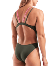 ARENA WOMENS SOLID SWIM TECH MULTI BACK SWIMSUIT - Sage