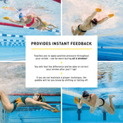 FINIS AGILITY FLOATING PADDLES - Yellow