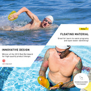 FINIS AGILITY FLOATING PADDLES - Yellow