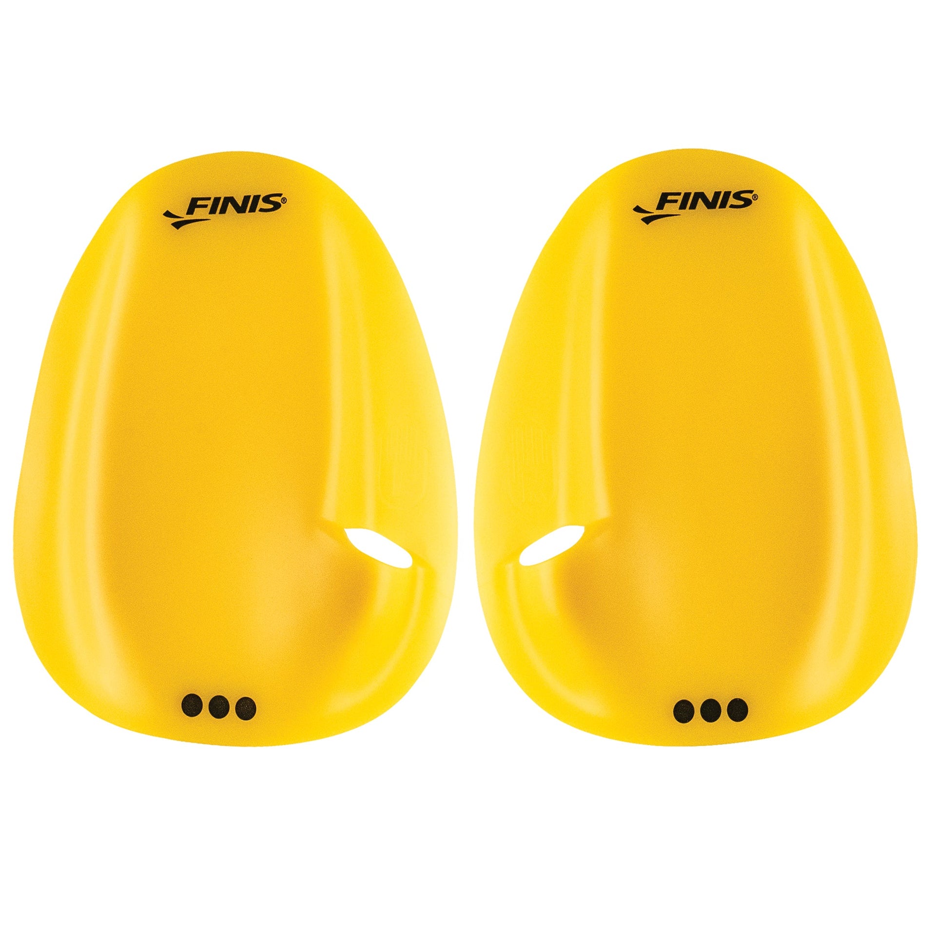 FINIS AGILITY FLOATING PADDLES - Yellow