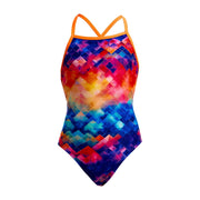 FUNKITA GIRLS LOST MOUNTAIN STRAPPED IN ONE PIECE - Multicolour