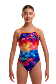 FUNKITA GIRLS LOST MOUNTAIN STRAPPED IN ONE PIECE - Multicolour