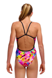 FUNKITA GIRLS TAG HER SINGLE STRAP ONE PIECE - Multicolour