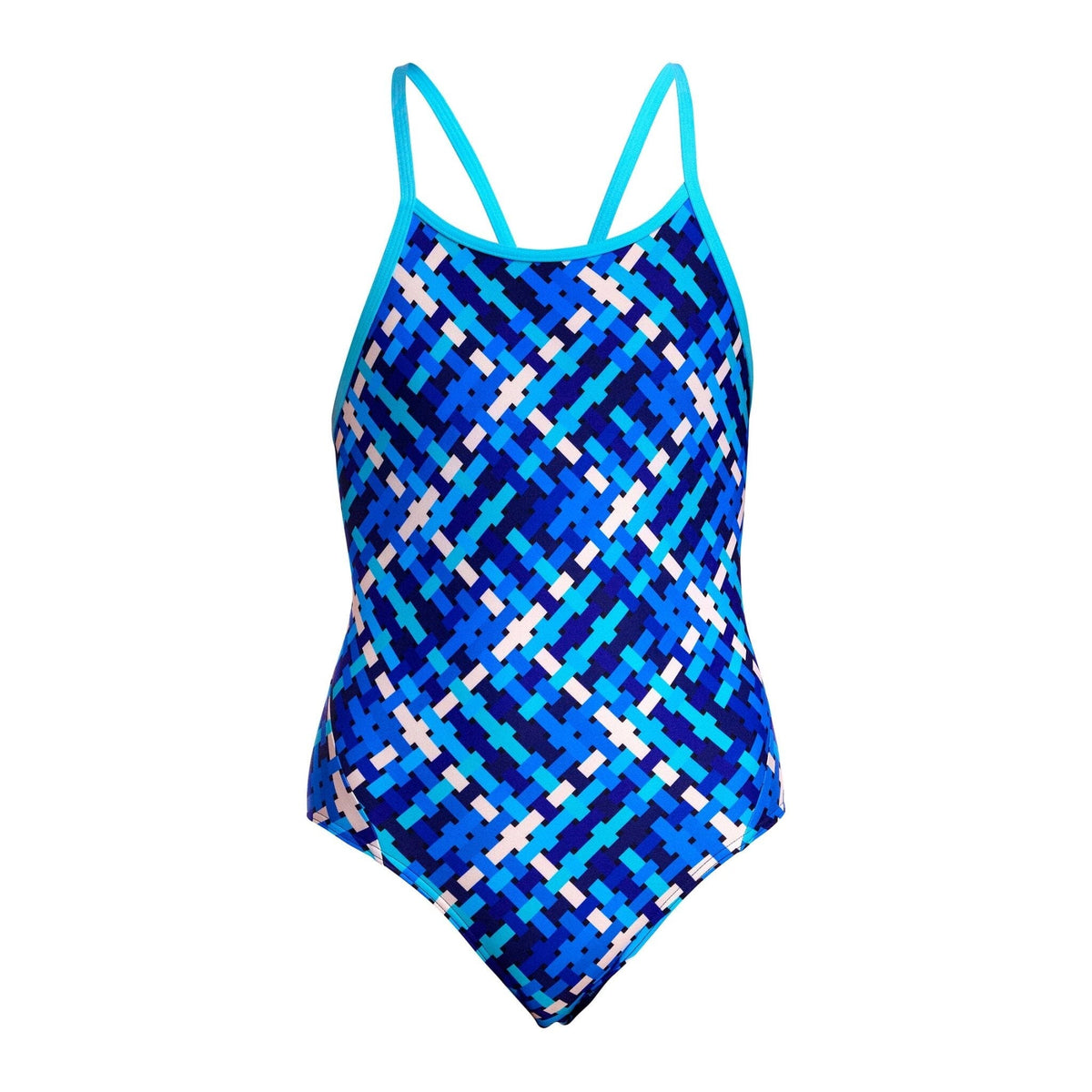 FUNKITA GIRLS UNDER OVER DIAMOND BACK ONE PIECE