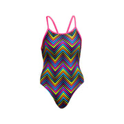 FUNKITA GIRLS UP DOWN SINGLE STRAP ONE PIECE - Multicolour