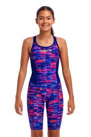 FUNKITA GIRLS WARPED WAVES FAST TRAINING ONE PIECE - Multicolour