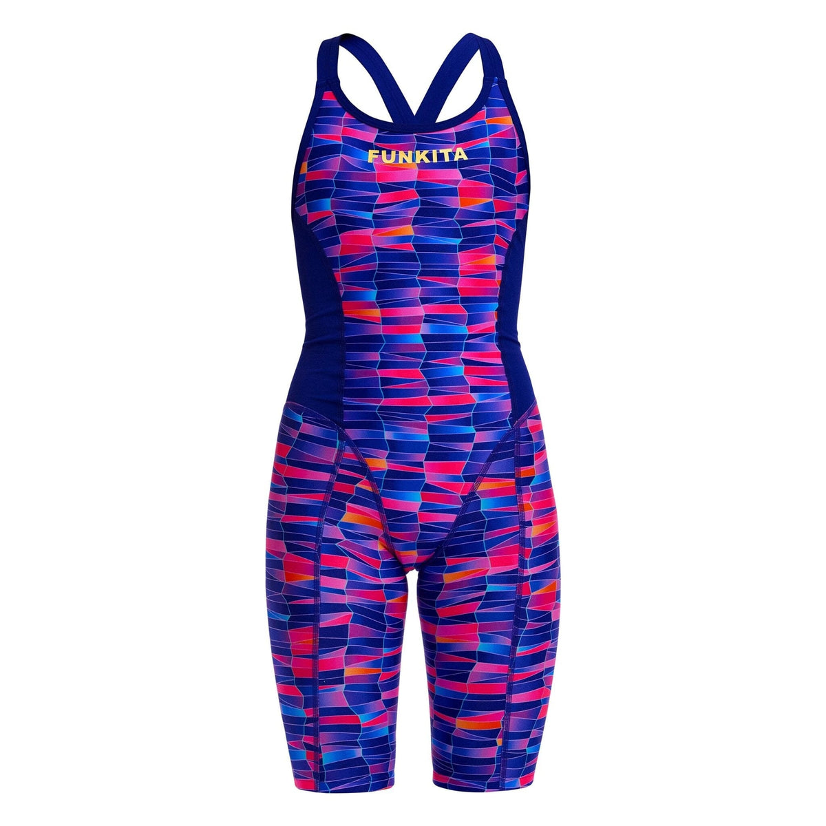 FUNKITA GIRLS WARPED WAVES FAST TRAINING ONE PIECE