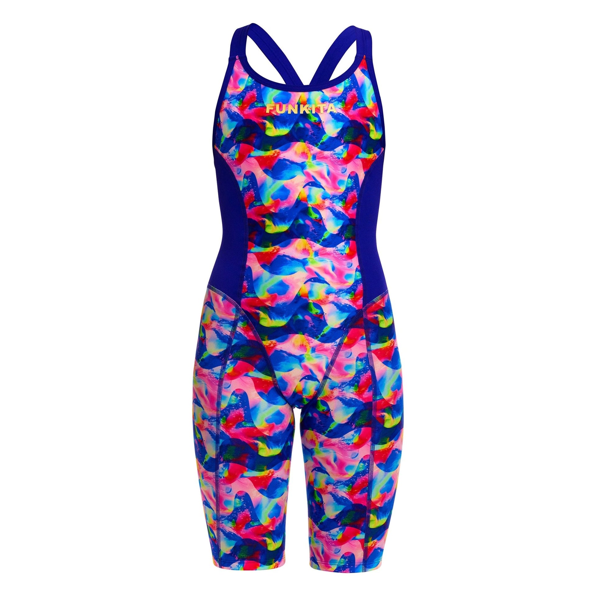 FUNKITA GIRLS WET WAVE FAST TRAINING ONE PIECE - Multicolour