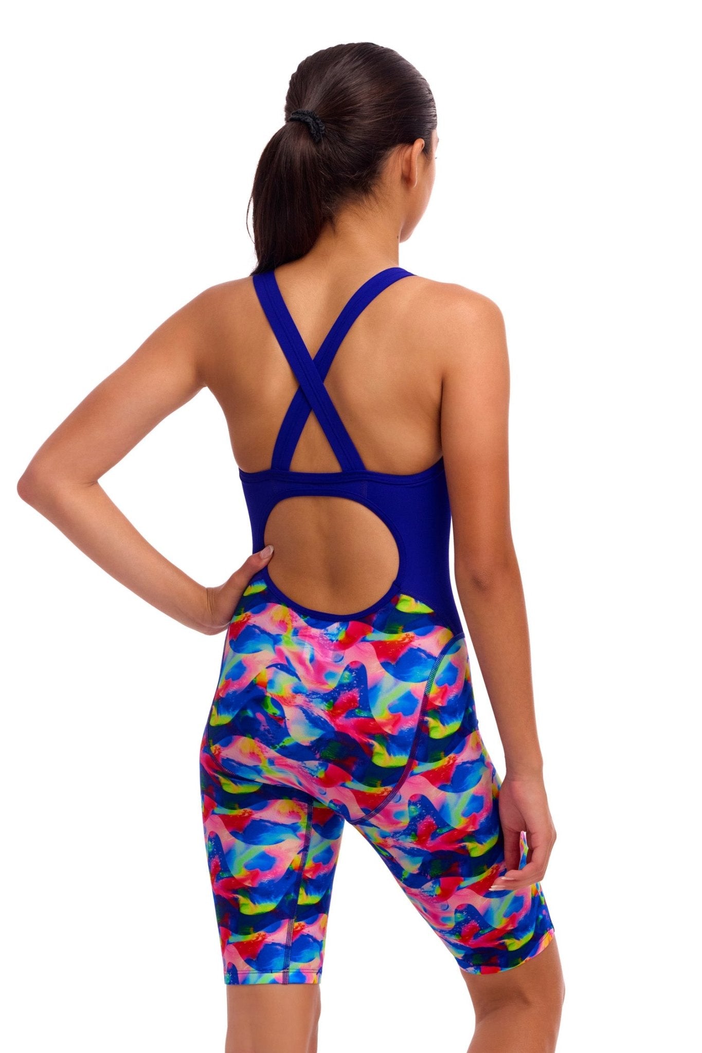 FUNKITA GIRLS WET WAVE FAST TRAINING ONE PIECE - Multicolour