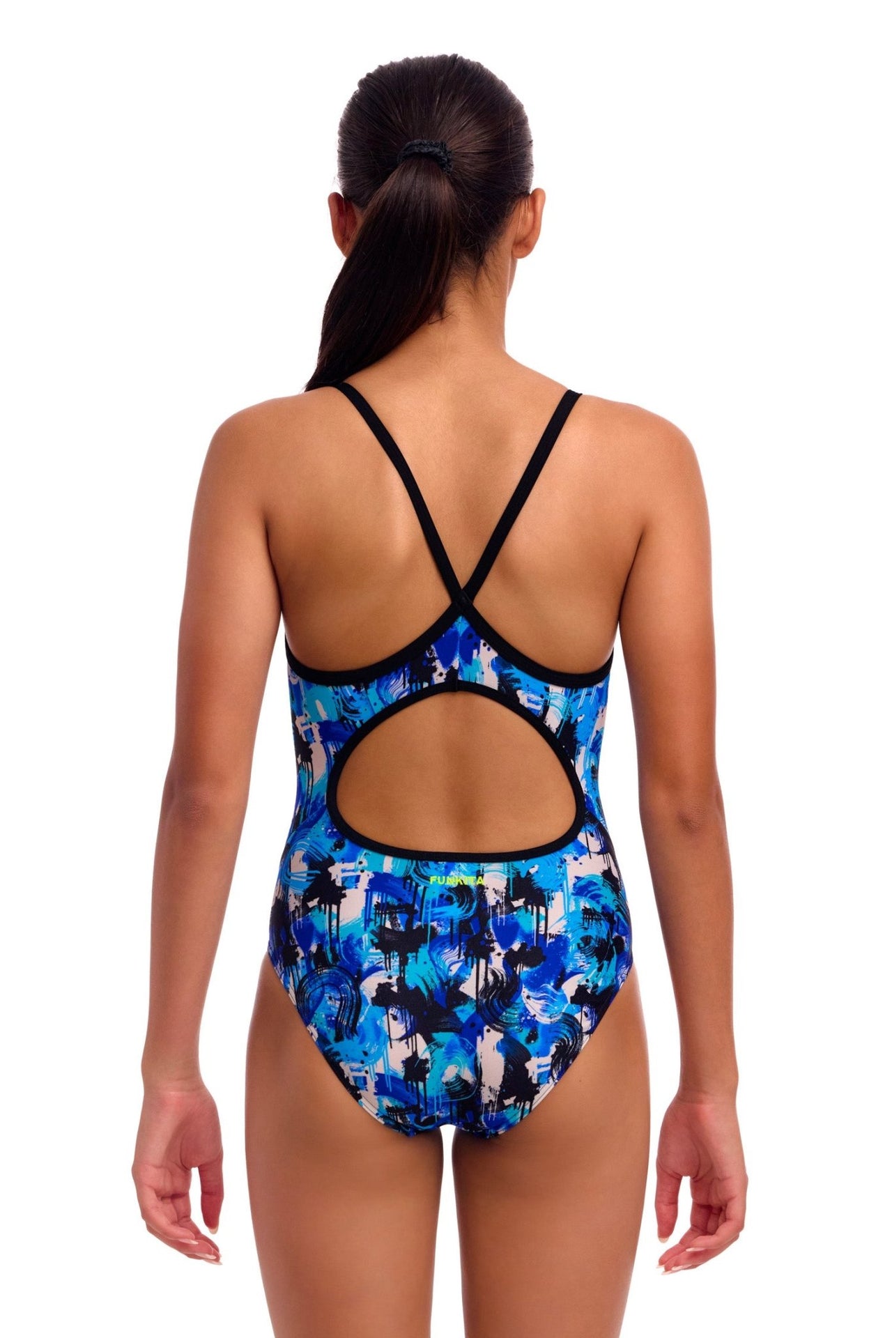 FUNKITA GIRLS YOU MESSER DIAMOND BACK ONE PIECE - Blue