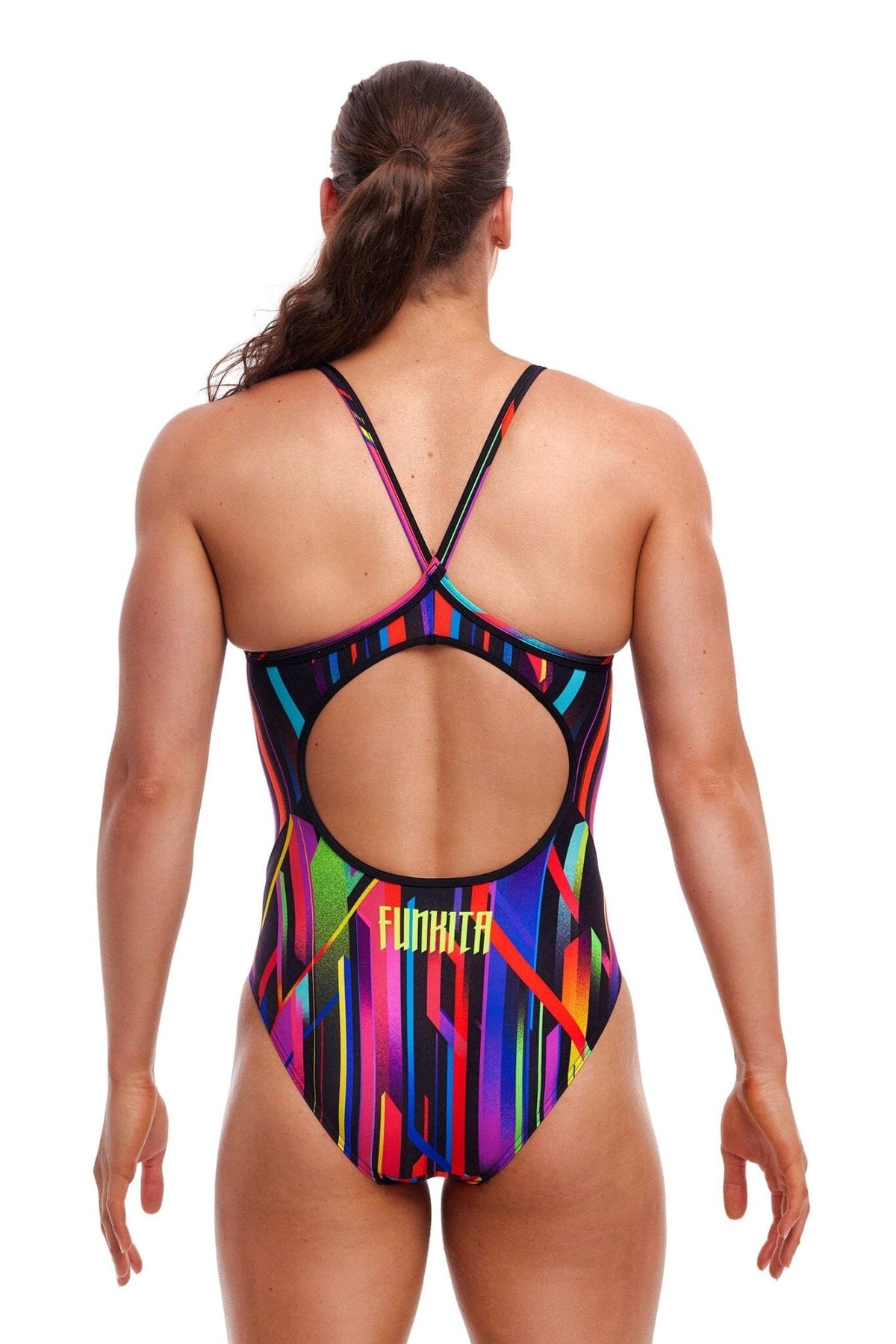 FUNKITA WOMENS BABY BEAMER DIAMOND BACK ONE PIECE