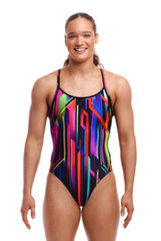 FUNKITA WOMENS BABY BEAMER DIAMOND BACK ONE PIECE
