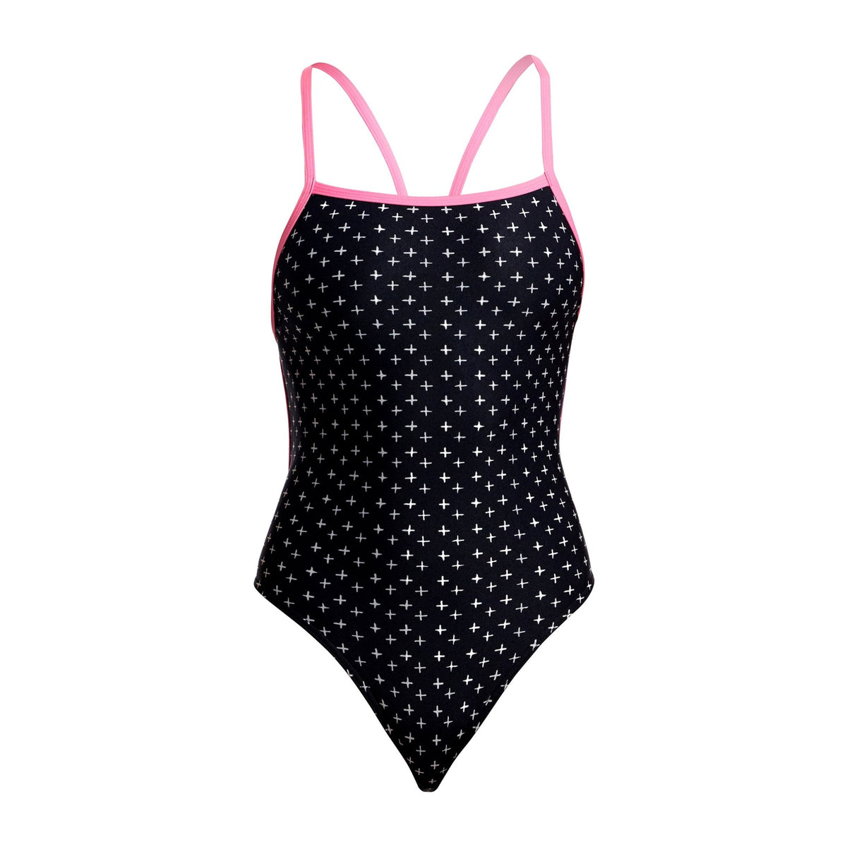 FUNKITA WOMENS BE POSITIVE SINGLE STRENGTH ONE PIECE - Black