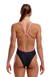 FUNKITA WOMENS BE POSITIVE SINGLE STRENGTH ONE PIECE - Black
