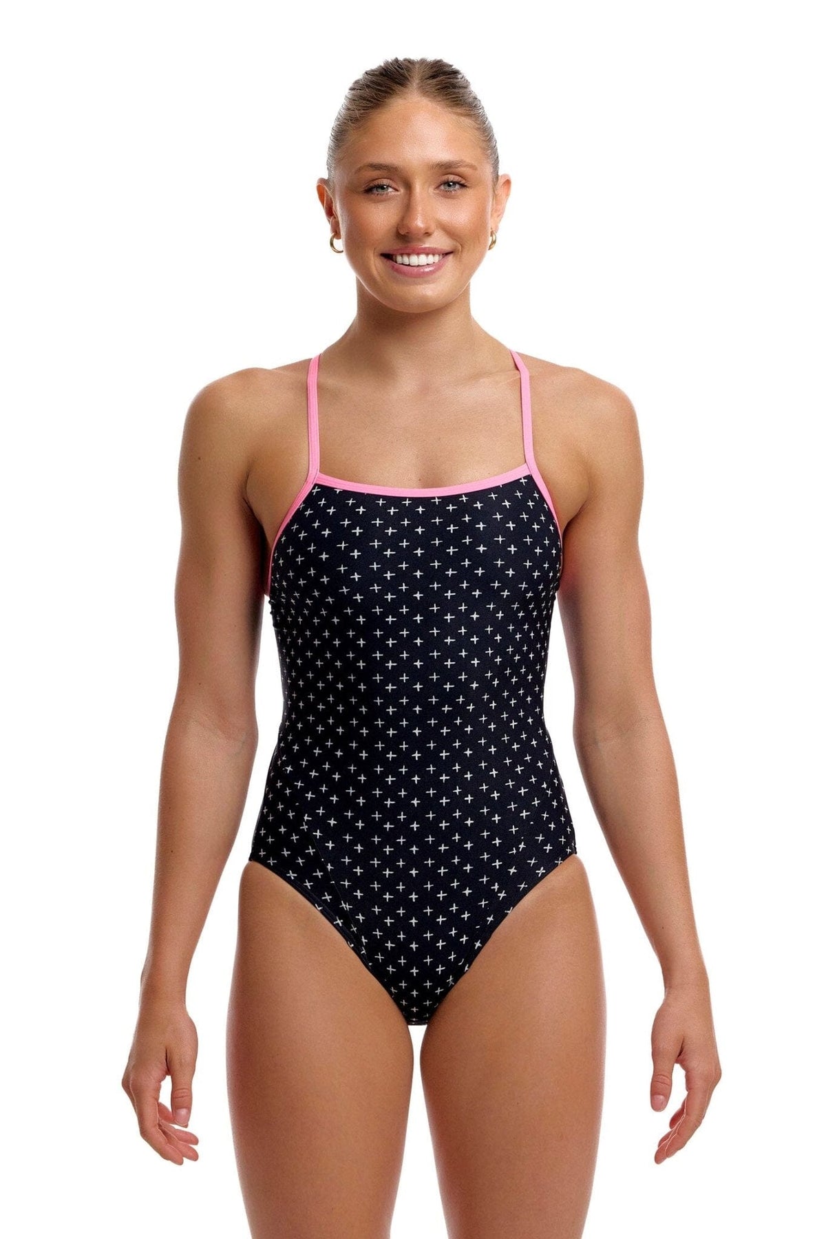 FUNKITA WOMENS BE POSITIVE SWIM SECURE ONE PIECE