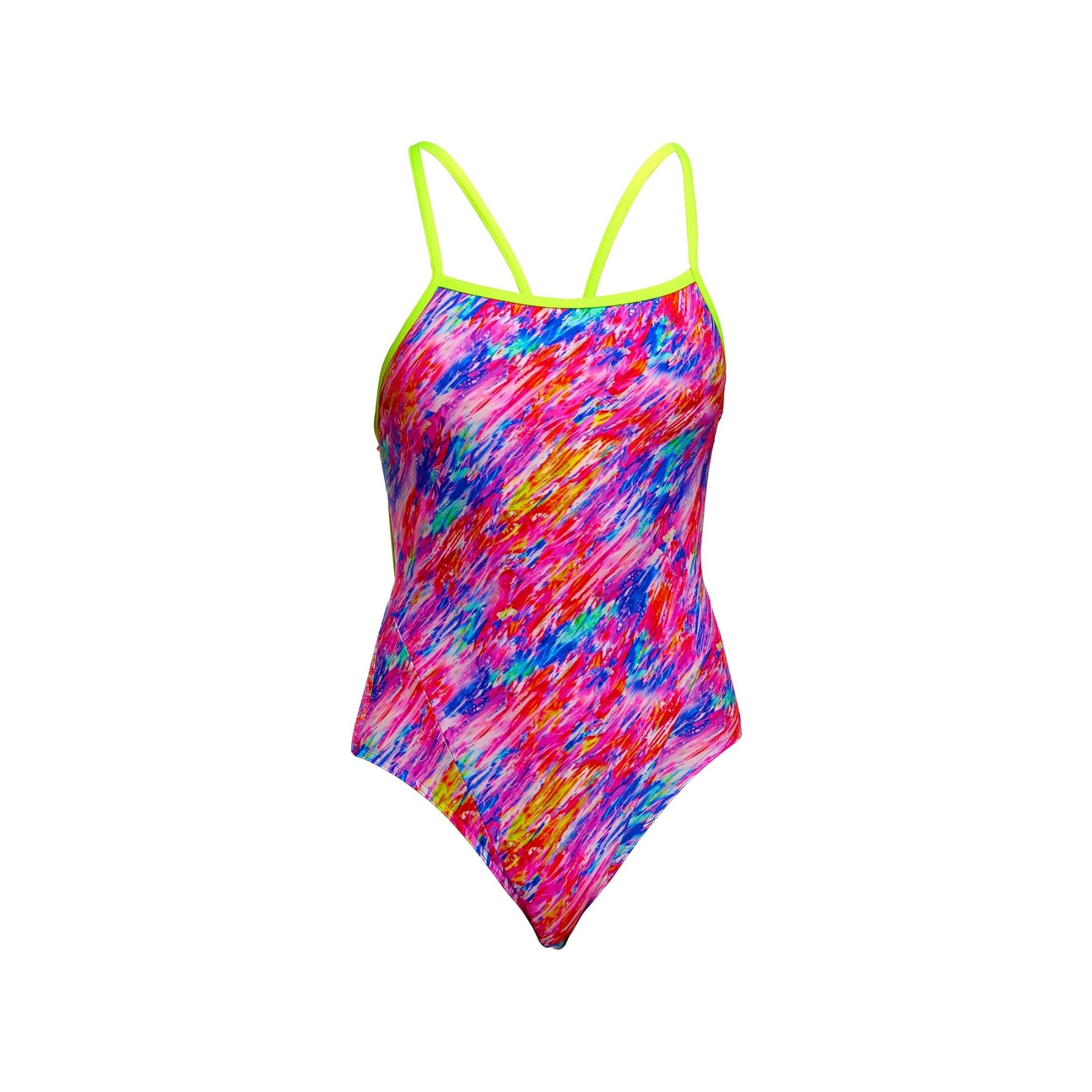 FUNKITA WOMENS BLOW IN SINGLE STRAP ONE PIECE - Multicolour