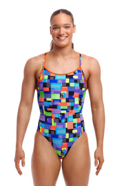FUNKITA WOMENS CHIP SET DIAMOND BACK ONE PIECE
