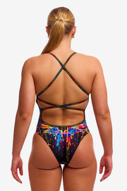 FUNKITA WOMENS KILLER CUPID STRAPPED IN ONE PIECE - Multicolour