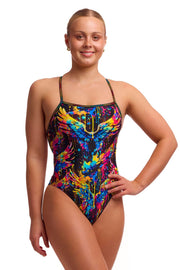 FUNKITA WOMENS KILLER CUPID STRAPPED IN ONE PIECE - Multicolour