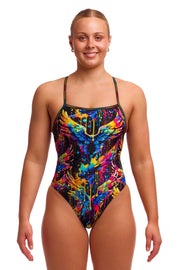 FUNKITA WOMENS KILLER CUPID STRAPPED IN ONE PIECE - Multicolour