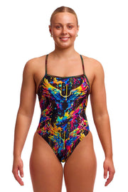 FUNKITA WOMENS KILLER CUPID STRAPPED IN ONE PIECE