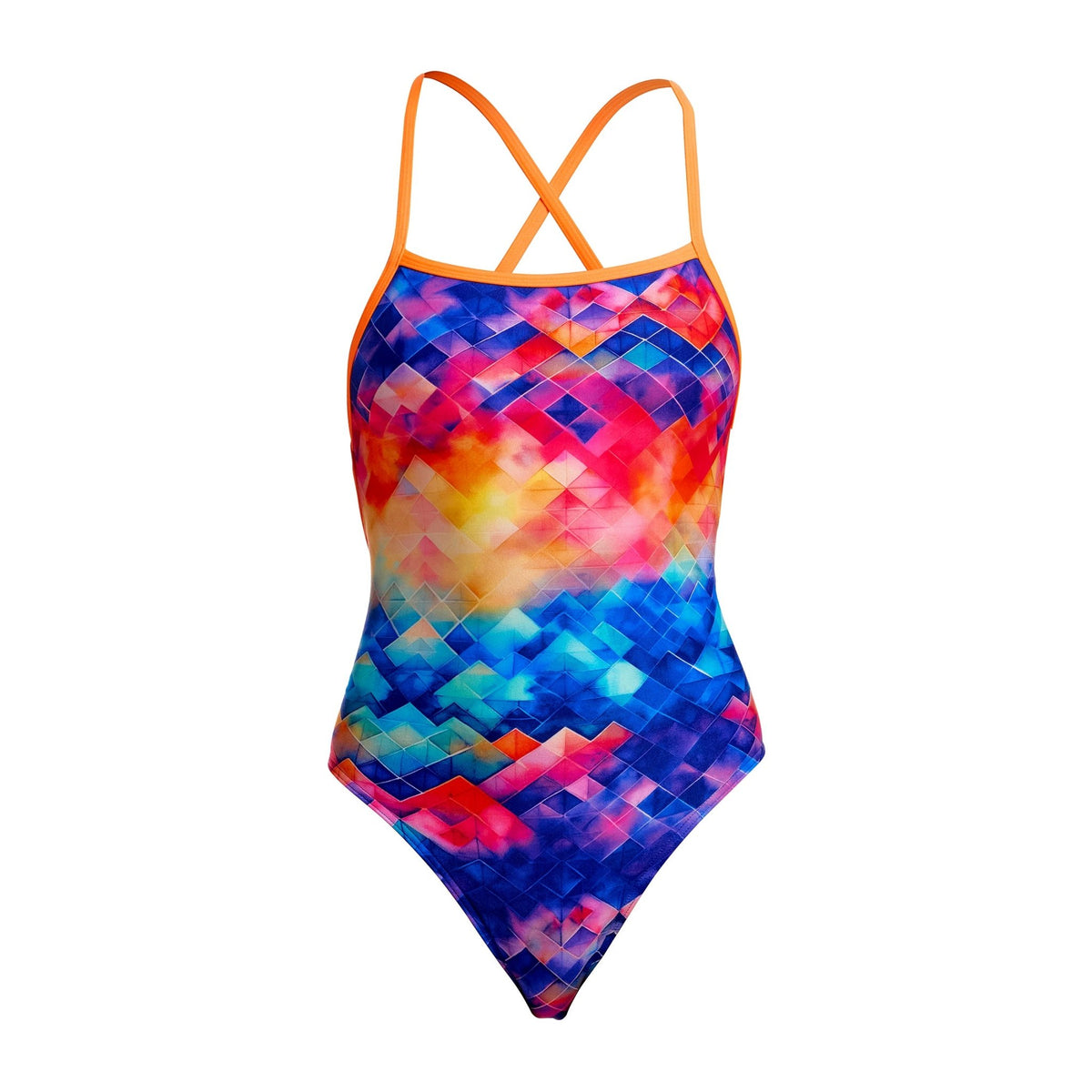 FUNKITA WOMENS LOST MOUNTAIN STRAPPED IN ONE PIECE - Multicolour