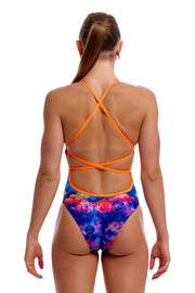 FUNKITA WOMENS LOST MOUNTAIN STRAPPED IN ONE PIECE - Multicolour