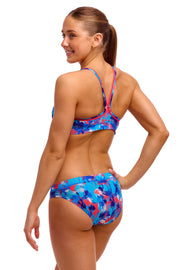 FUNKITA WOMENS MESSY MESSY MESSY SPORTS TOP - Multicolour