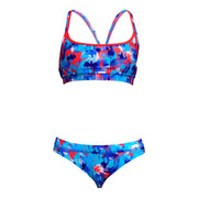 FUNKITA WOMENS MESSY MESSY MESSY SPORTS TOP - Multicolour