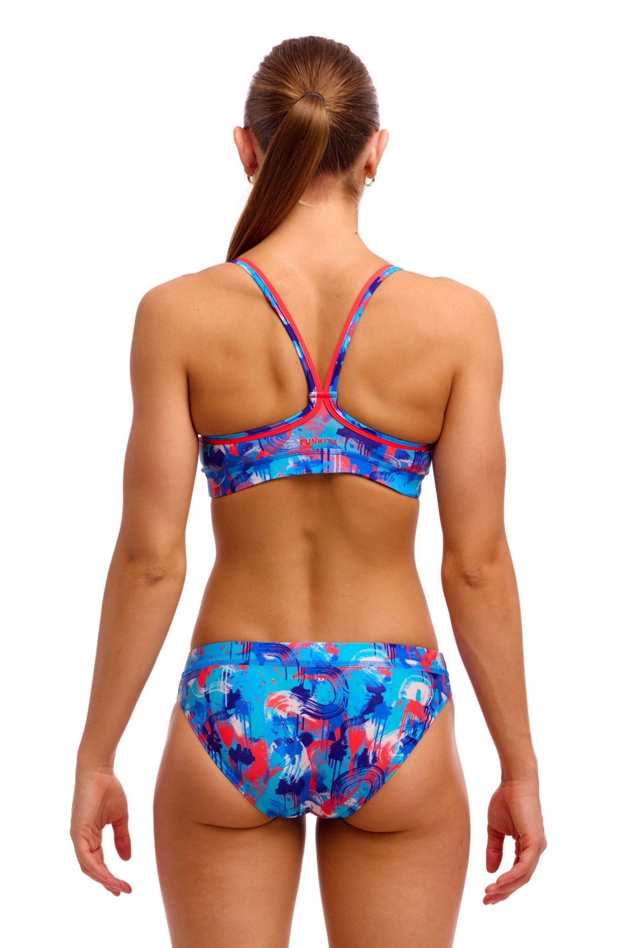 FUNKITA WOMENS MESSY MESSY MESSY SPORTS TOP - Multicolour
