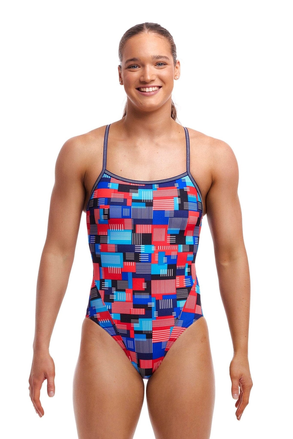 FUNKITA WOMENS MOTHERBOARD SINGLE STRAP ONE PIECE
