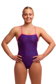 FUNKITA WOMENS PEACH TEA SINGLE STRENGTH ONE PIECE