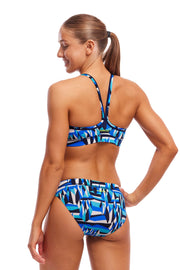 FUNKITA WOMENS POLAR CAPS SPORTS TOP - Blue