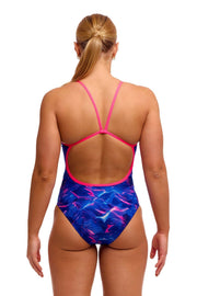 FUNKITA WOMENS RISING TIDE SWIM SECURE ONE PIECE