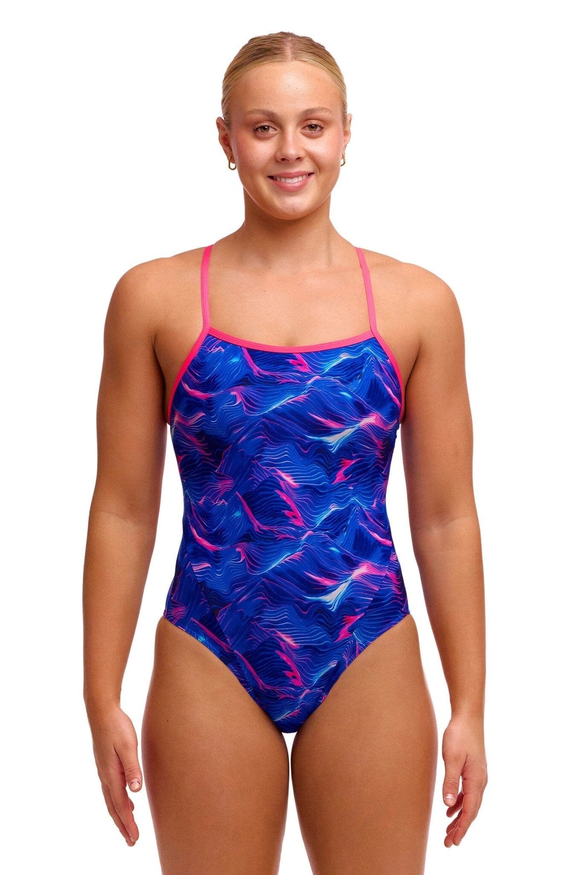 FUNKITA WOMENS RISING TIDE SWIM SECURE ONE PIECE
