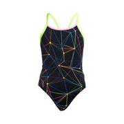 FUNKITA WOMENS STAR SIGN DIAMOND BACK ONE PIECE