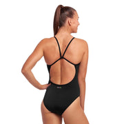FUNKITA WOMENS STILL BLACK SWIM SECURE ONE PIECE