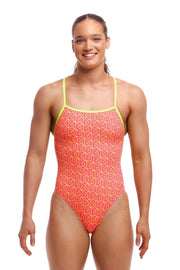 FUNKITA WOMENS SWIM SCHOOL SINGLE STRENGTH ONE PIECE