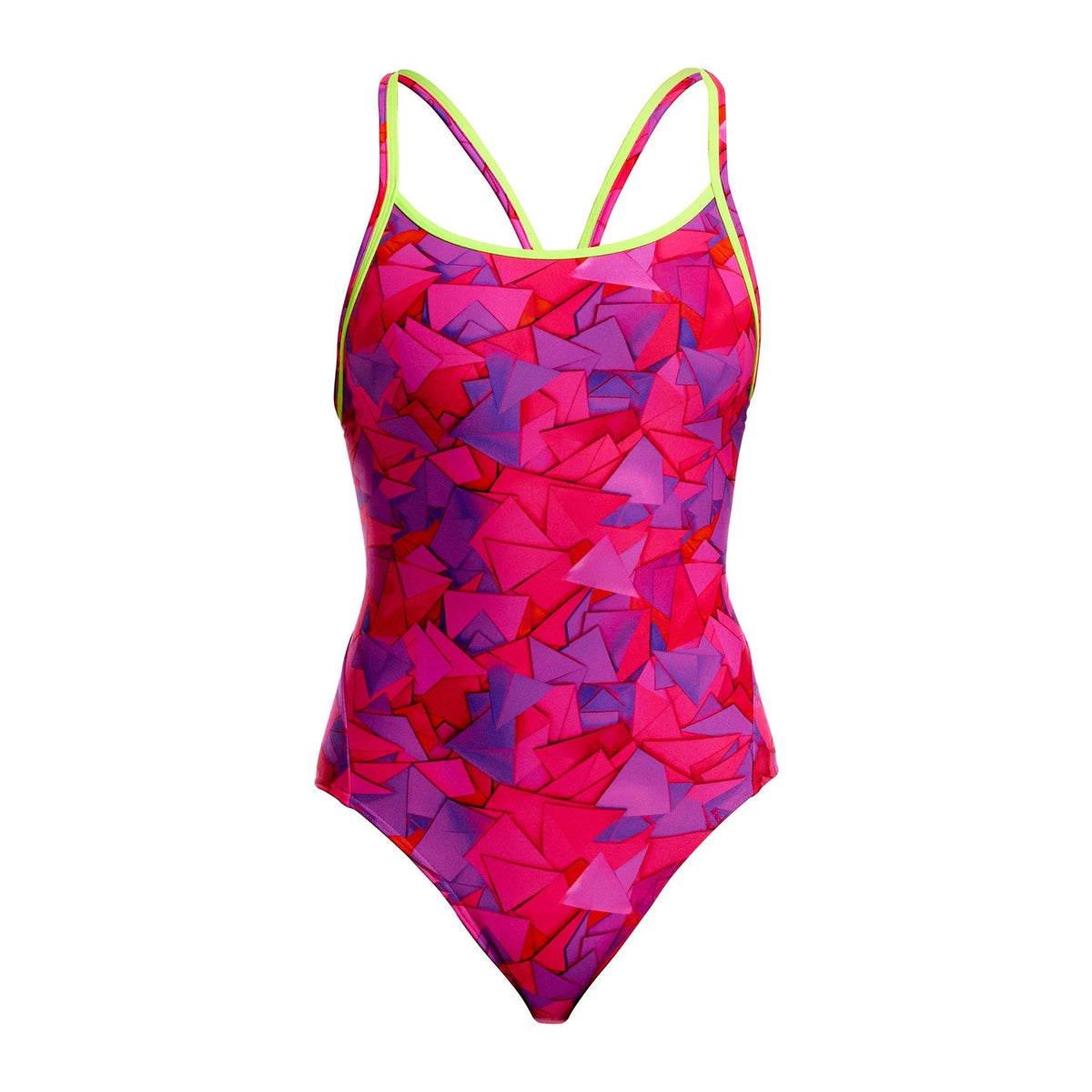 FUNKITA WOMENS TRY PINK DIAMOND SECURE ONE PIECE - Pink