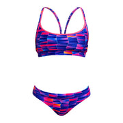 FUNKITA WOMENS WARPED WAVES SPORTS TOP