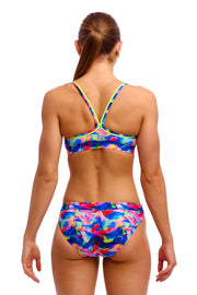 FUNKITA WOMENS WET WAVE SPORTS TOP - Multicolour