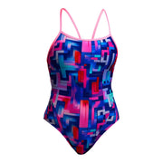 FUNKITA WOMENS YOU TUBEY SWIM SECURE ONE PIECE - Multicolour