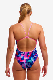 FUNKITA WOMENS YOU TUBEY SWIM SECURE ONE PIECE - Multicolour