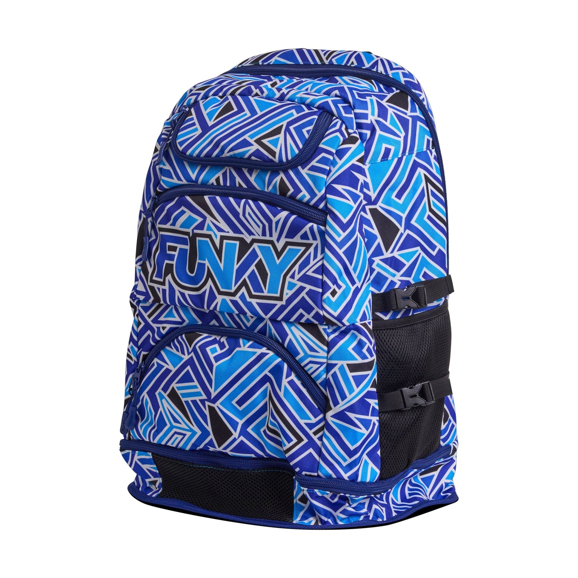 FUNKY BLUE BITS ELITE SQUAD BACKPACK - Blue