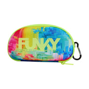 FUNKY FALLING COLOURS CASE CLOSED GOGGLE CASE