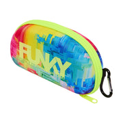 FUNKY FALLING COLOURS CASE CLOSED GOGGLE CASE