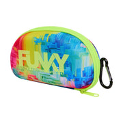 FUNKY FALLING COLOURS CASE CLOSED GOGGLE CASE
